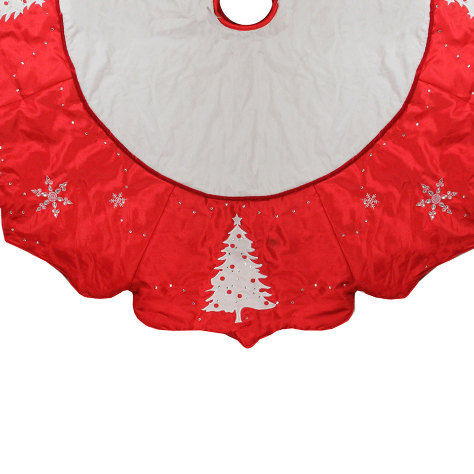 Jupon De Sapin De Noël Warner Brothers | Points Rouges Et Blancs | 48 Pouces | Occasion